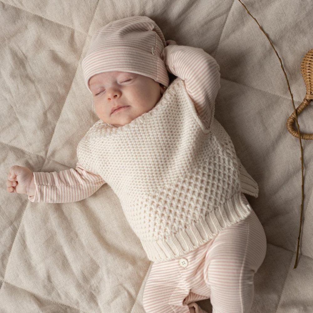 1+ In The Family Gio Beanie - Nude-Hats-Nude-T0 | Natural Baby Shower