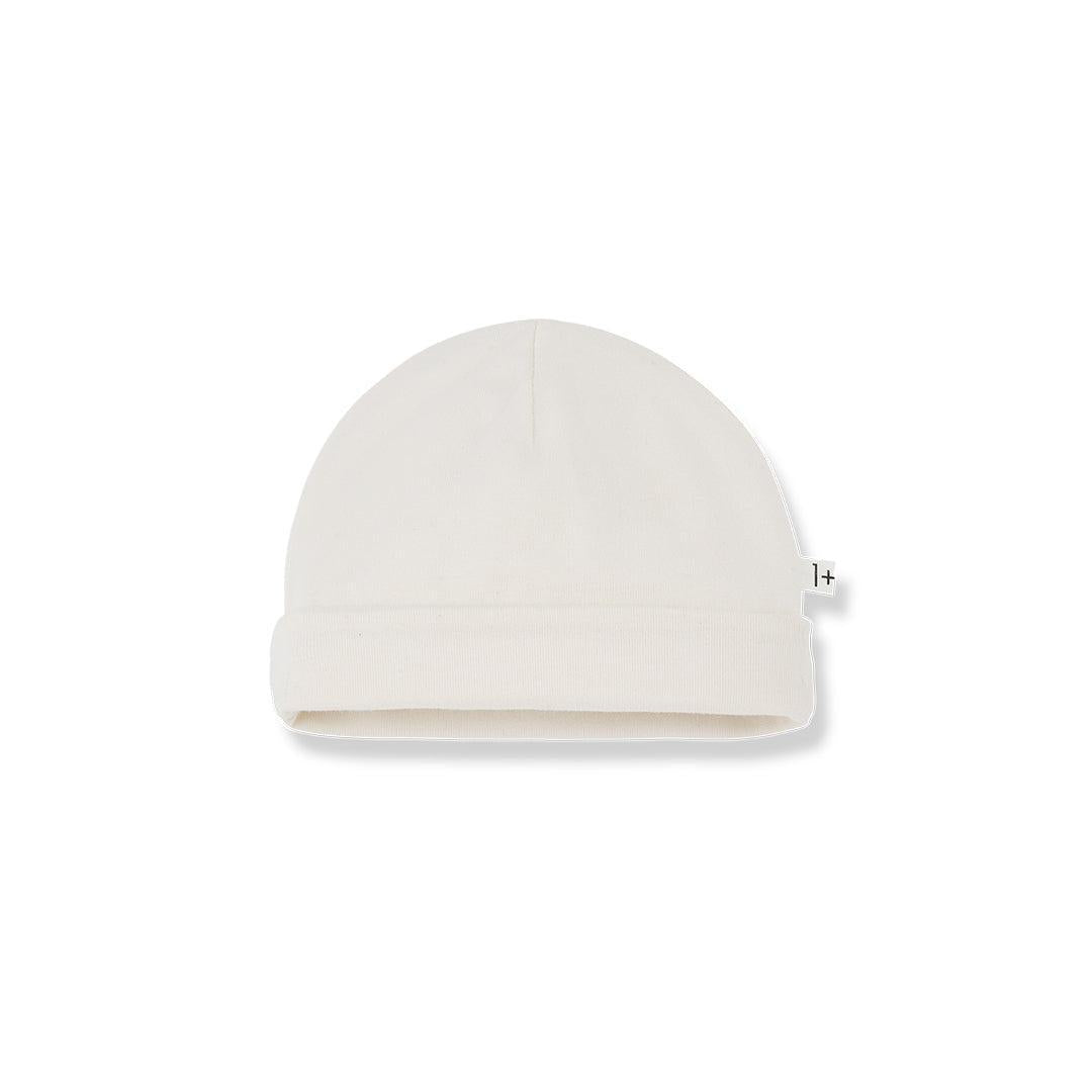 1+ In The Family Nuc Beanie - Ecru-Hats-Ecru-T0 | Natural Baby Shower