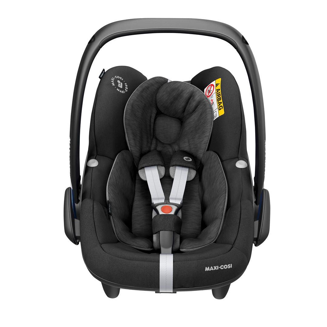 Outlet - Maxi-Cosi Pebble Pro i-Size Car Seat - Essential Black-Car Seats- | Natural Baby Shower