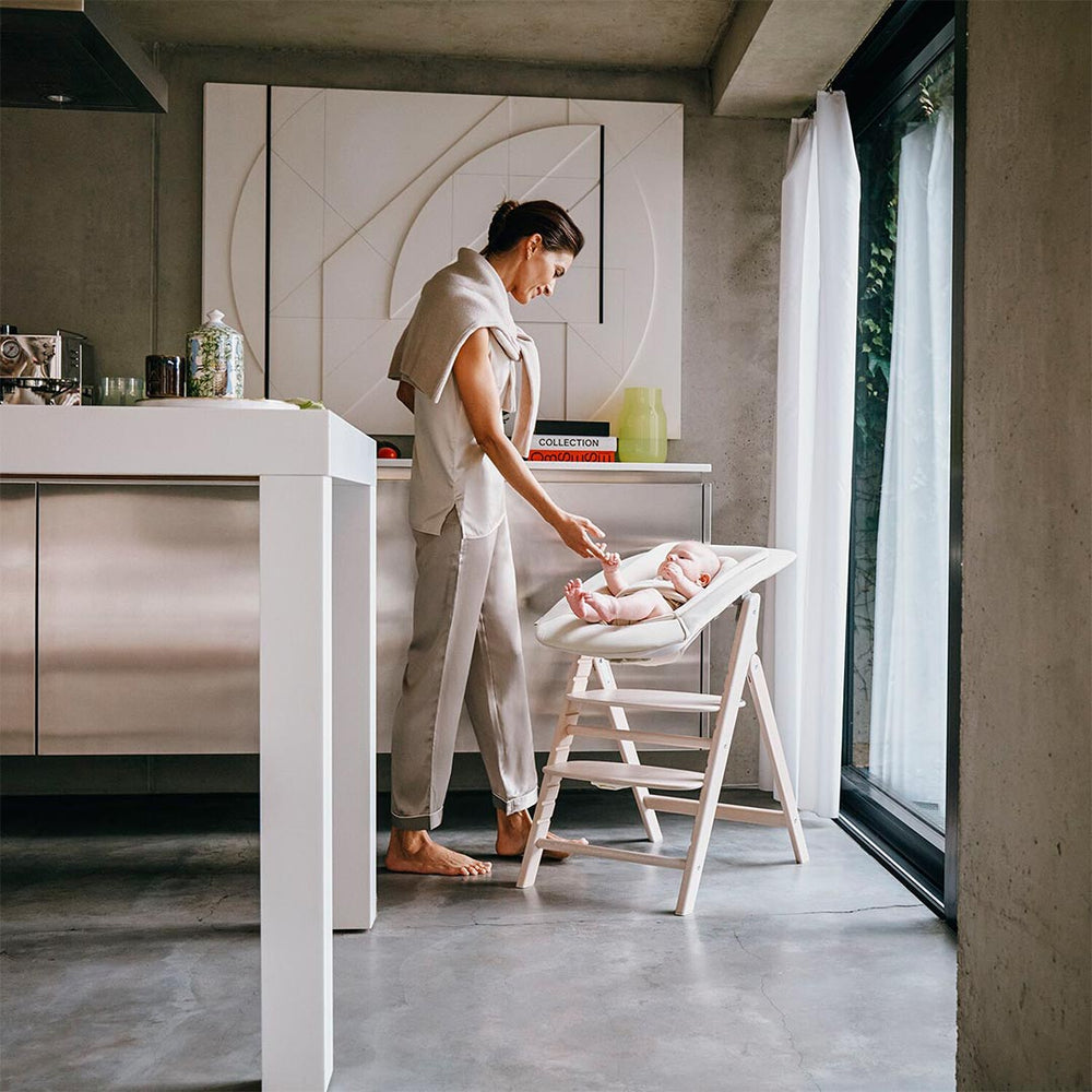 CYBEX Click & Fold 4 In 1 Highchair - Stone Blue-Highchairs-Stone Blue- | Natural Baby Shower