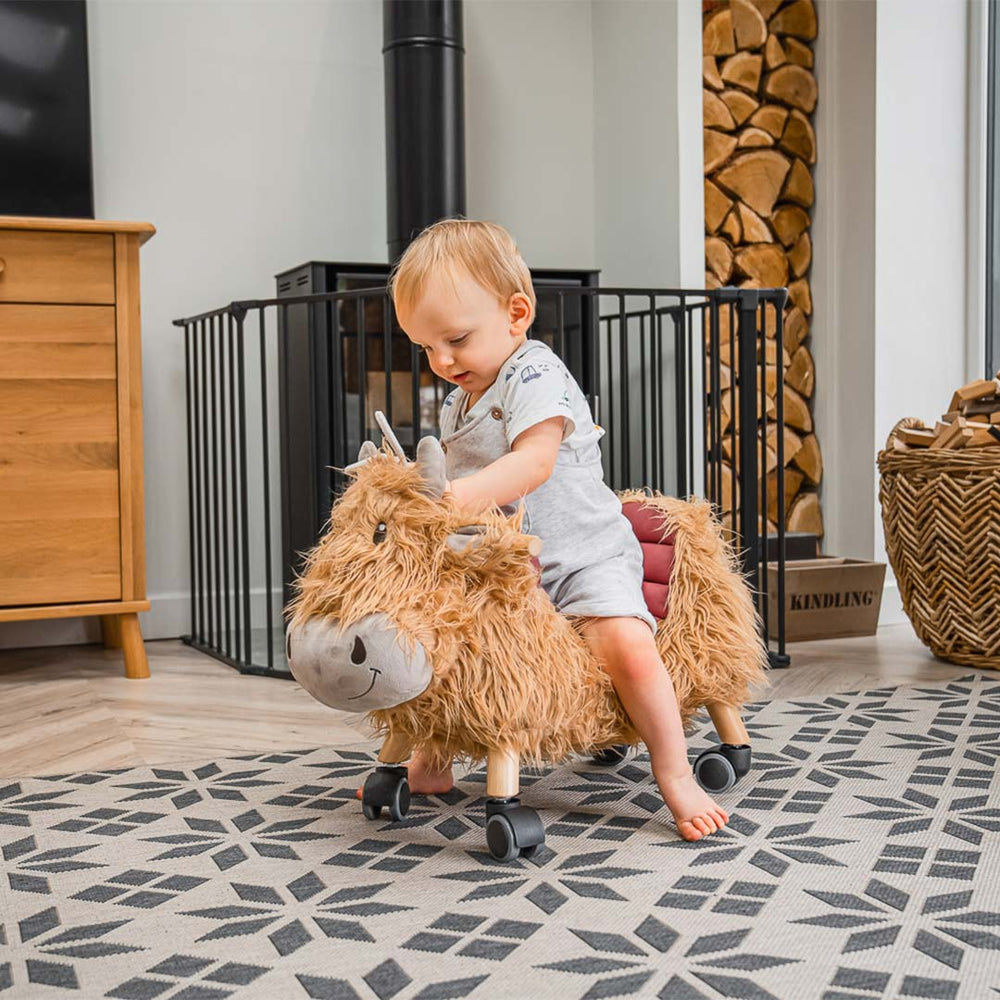 Little Bird Told Me - Ride-On Cow - Hubert (12m+)-Ride-on Toys- | Natural Baby Shower