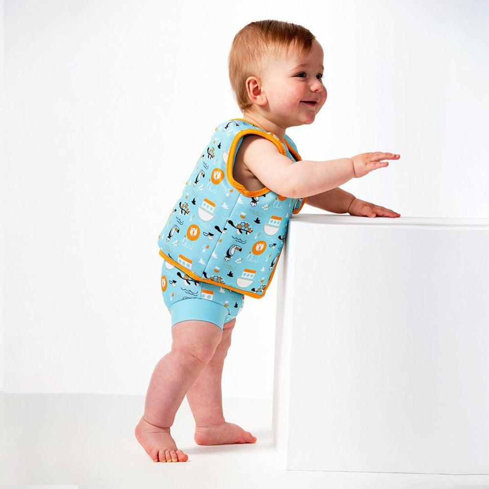 Splash About Go Splash Swim Vest - Blue Ark-Swim Vests-Blue Ark-12-24m | Natural Baby Shower