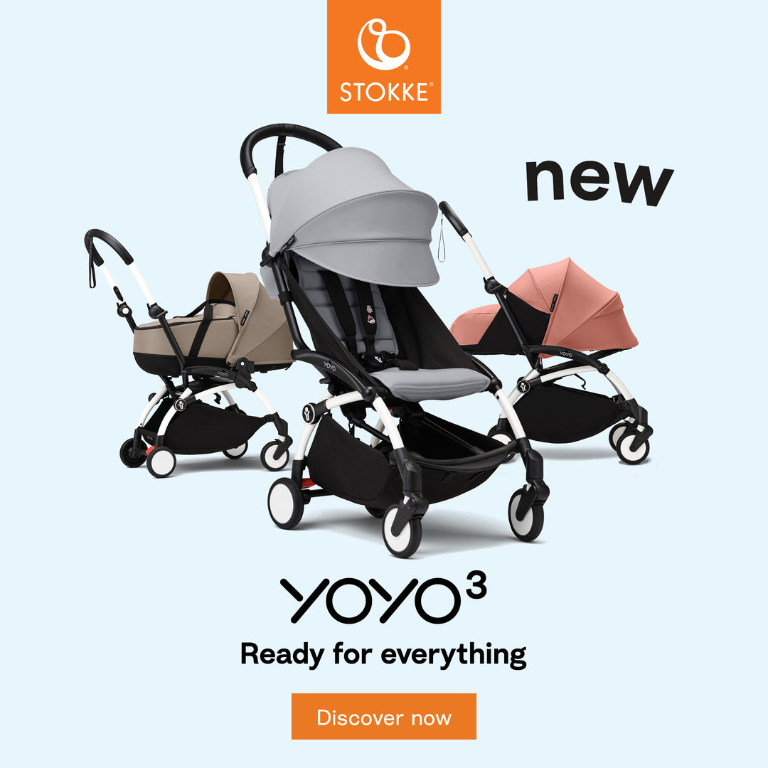 Outlet - Stokke YOYO3 Frame-Stroller Frames-Black- | Natural Baby Shower