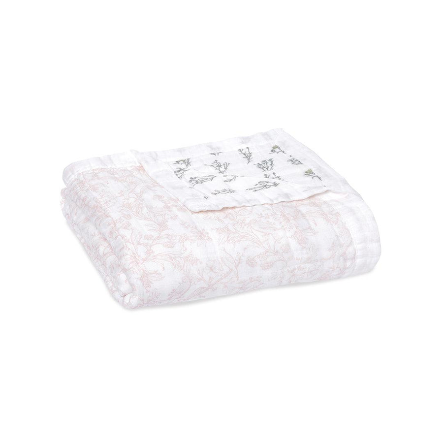 aden + anais Silky Soft Dream Blanket - French Floral-Blankets-French Floral- | Natural Baby Shower