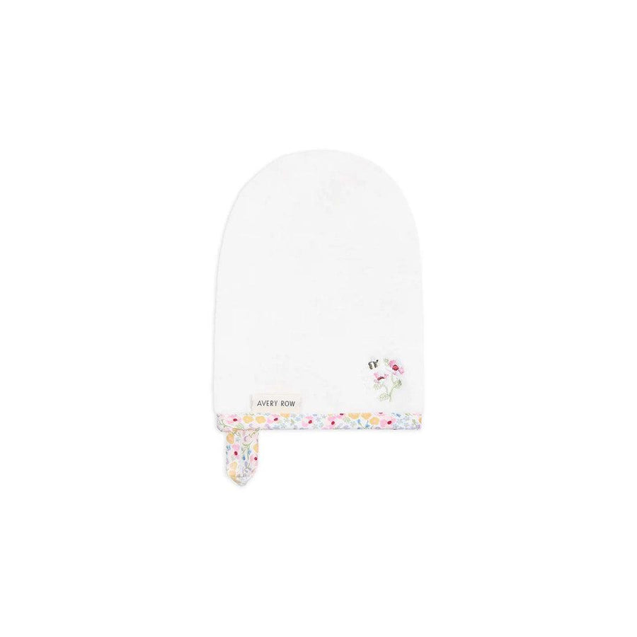 Avery Row Bath Mitt - Wildflower Garden-Washcloths-Wildflower Garden-One Size | Natural Baby Shower