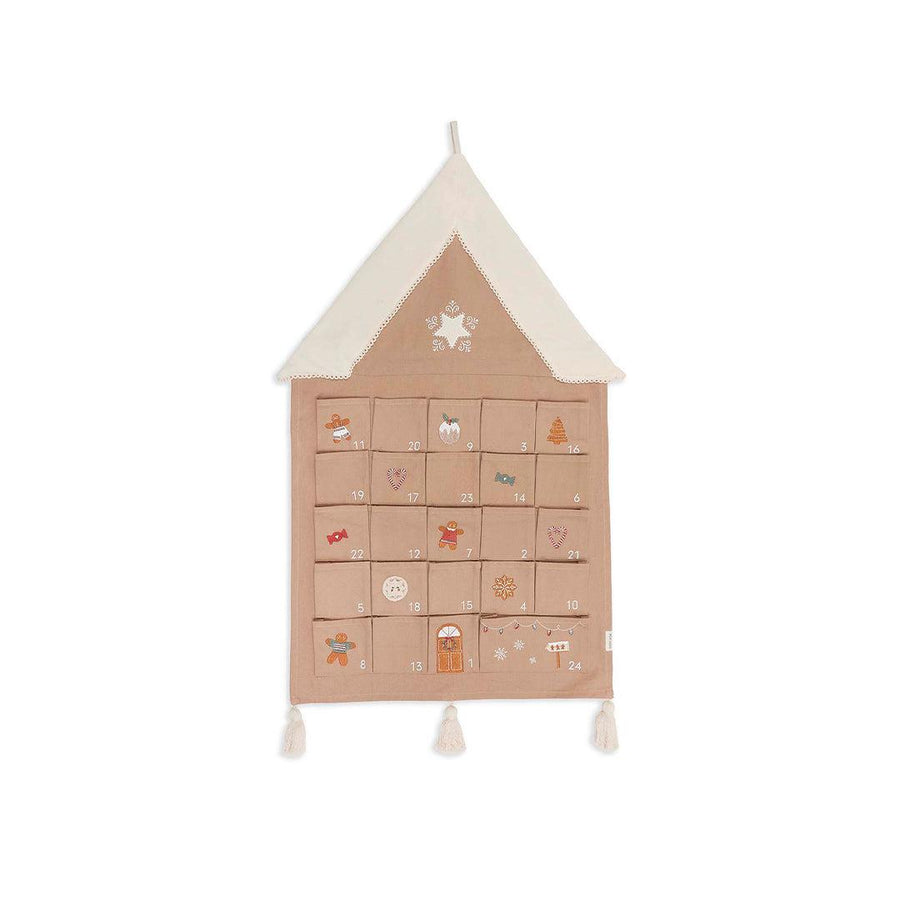 Avery Row Gingerbread House Advent Calendar-Seasonal Decorations- | Natural Baby Shower