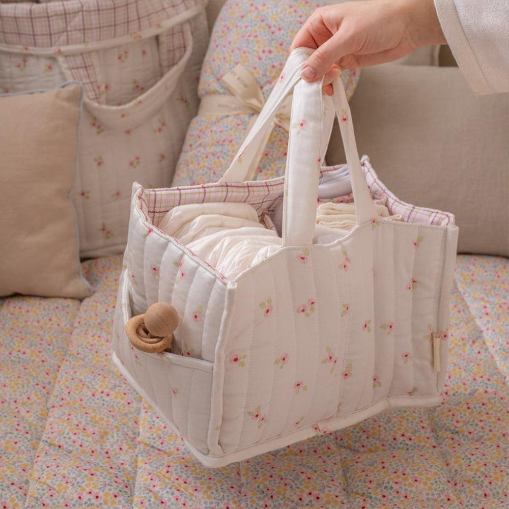 Avery Row Nappy Caddy - Anemone-Nappy Laundry + Storage-Anemone- | Natural Baby Shower