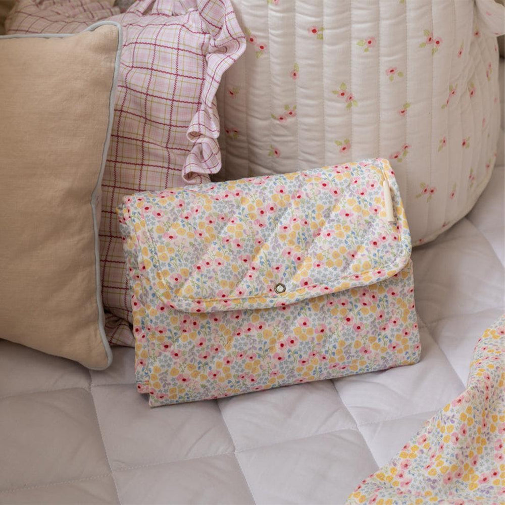 Avery Row Travel Changing Mat - Wildflower Garden-Travel Changing Mats-Wildflower Garden-One Size | Natural Baby Shower