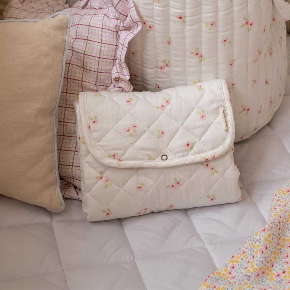 Avery Row Travel Baby Changing Mat - Anemone-Travel Changing Mats-Anemone- | Natural Baby Shower