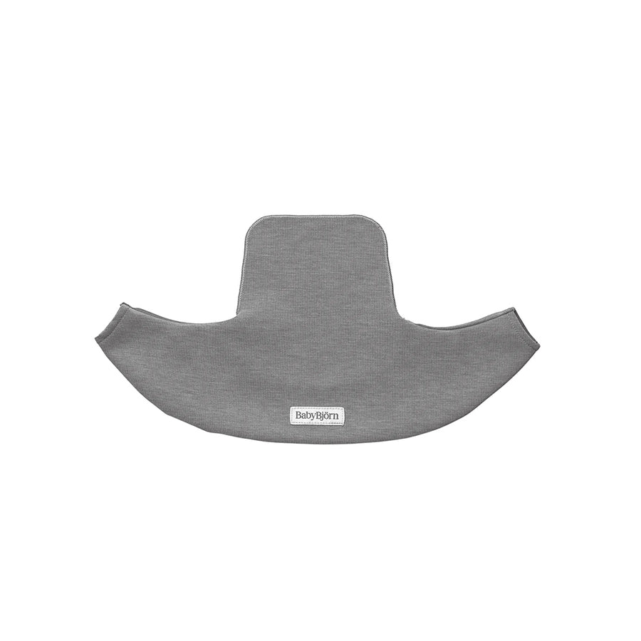 BabyBjörn Bib for Mini/Move Jersey 2pk - Light Grey-Baby Carrier Inserts-Light Grey-One Size | Natural Baby Shower