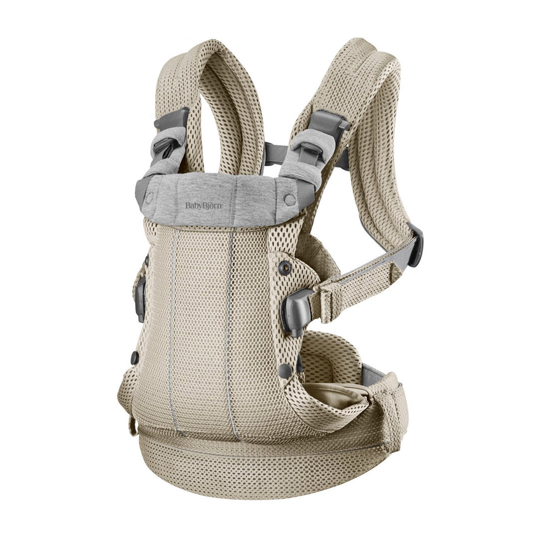 BabyBjorn Harmony 3D Mesh - Grey Beige
