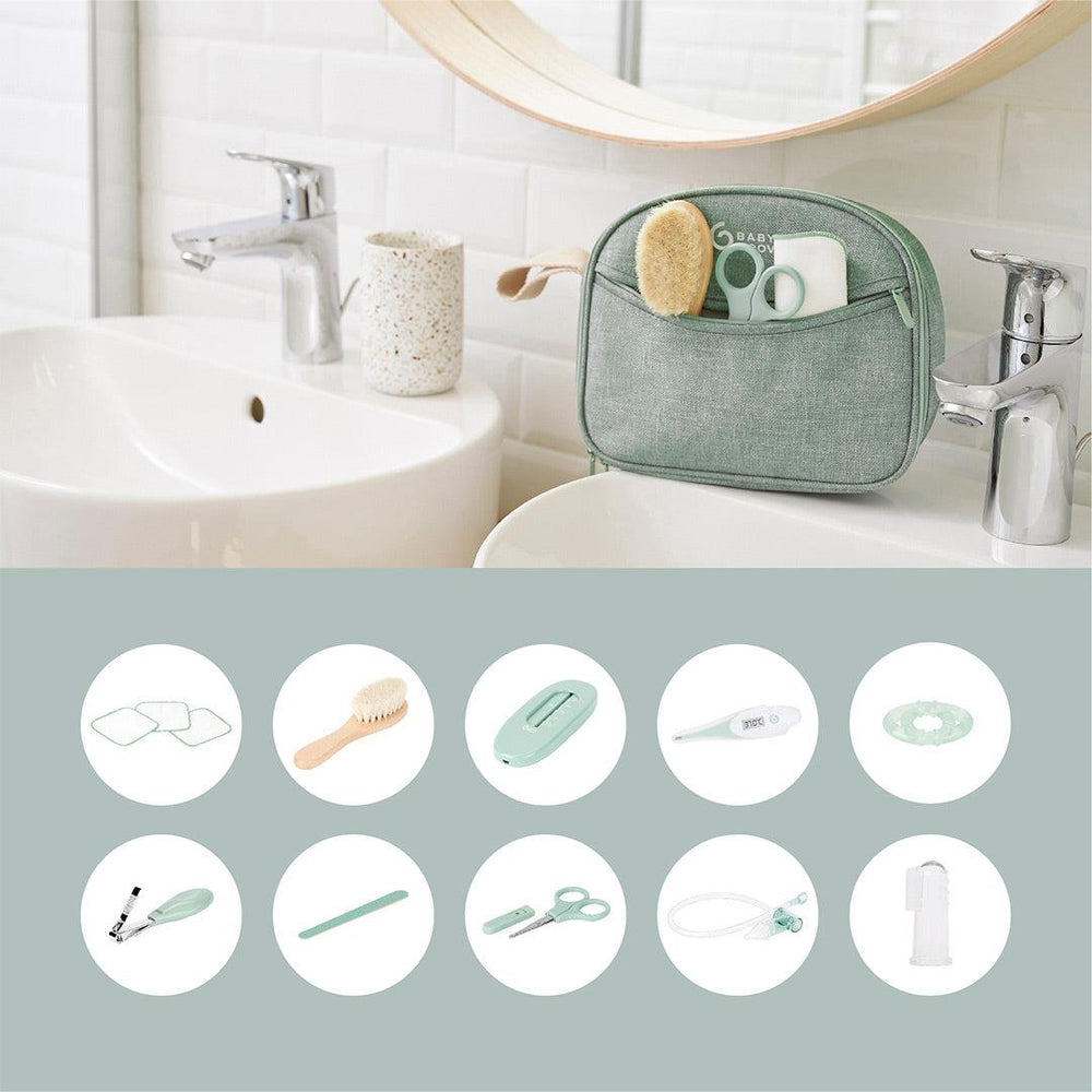 babymoov Eco Grooming Set - Green-Bathing Care-Green- | Natural Baby Shower