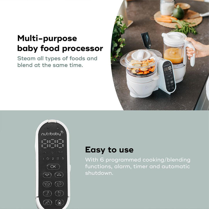 babymoov Nutribaby (+) - Mineral-Food Processors-Mineral- | Natural Baby Shower