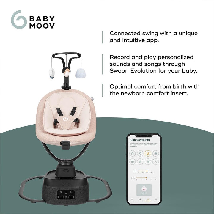 babymoov Swoon Evolution Connect-Baby Bouncers- | Natural Baby Shower