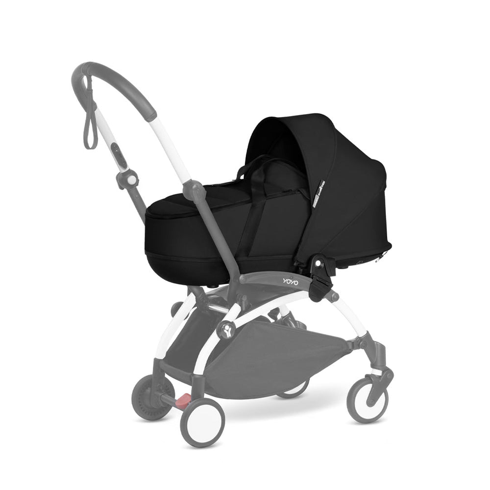Outlet - BABYZEN YOYO Bassinet - Black-Carrycots- | Natural Baby Shower