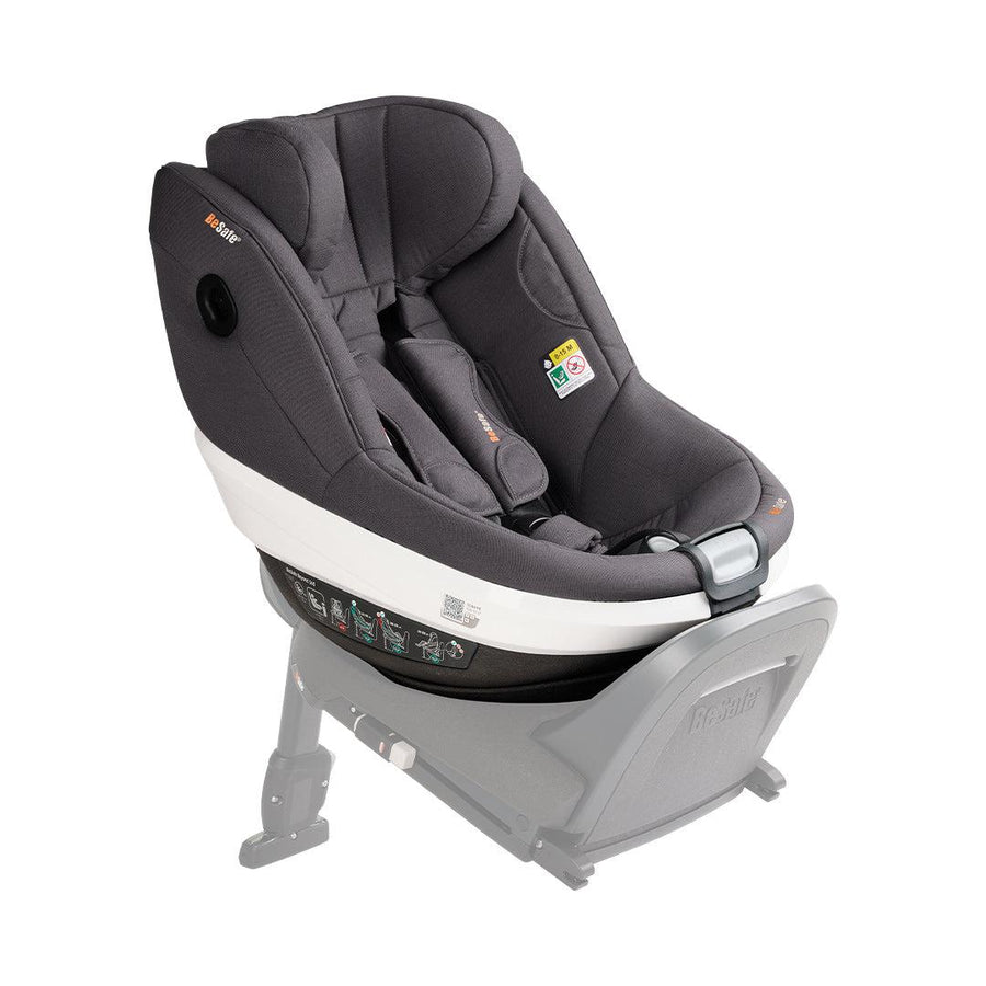 BeSafe Beyond 360 Car Seat - Dark Grey Melange-Car Seats-Dark Grey Melange-No Base | Natural Baby Shower