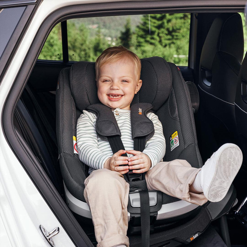 BeSafe Beyond 360 Car Seat - Dark Grey Melange-Car Seats- | Natural Baby Shower