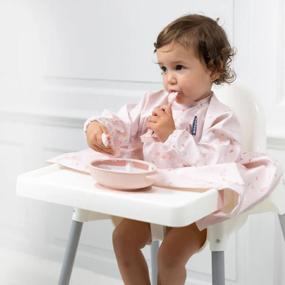 Bibado Silicone Bowl - Blush-Bowls-Blush- | Natural Baby Shower