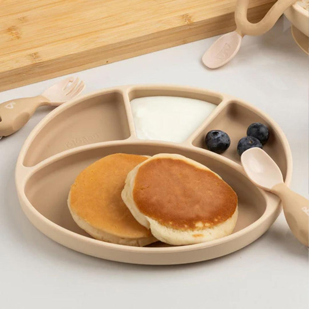 Bibado Silicone Plate - Fawn-Plates-Fawn- | Natural Baby Shower
