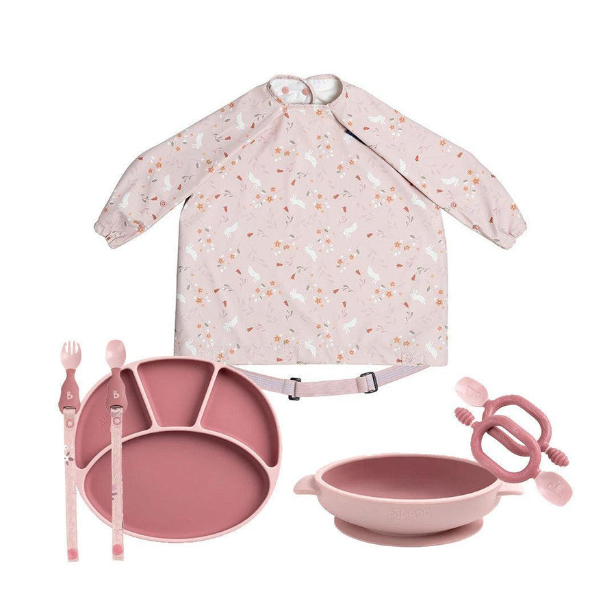 Bibado Silicone Weaning Essentials Bundle - Botanical Bunnies-Feeding Sets-Botanical Bunnies- | Natural Baby Shower
