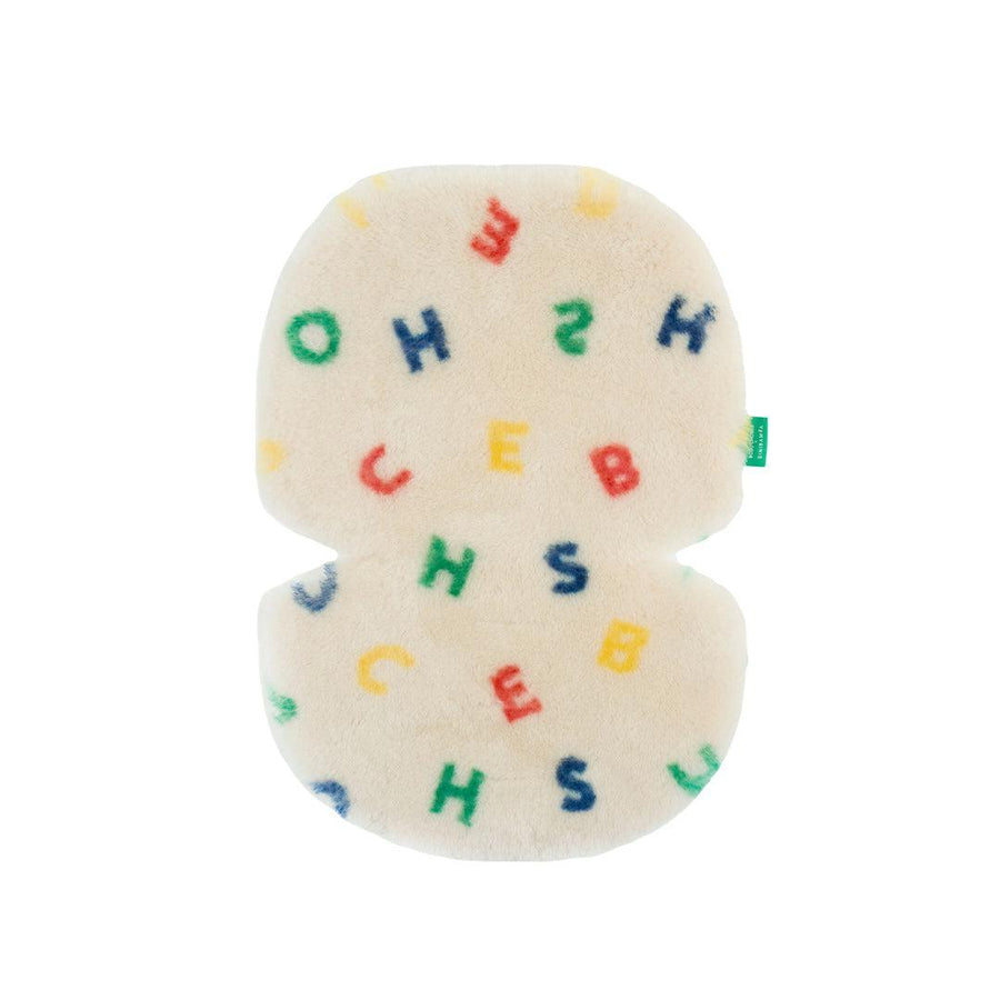 Binibamba BOBO Leterland Snuggler - Milk-Seat Liners-Milk-One Size | Natural Baby Shower