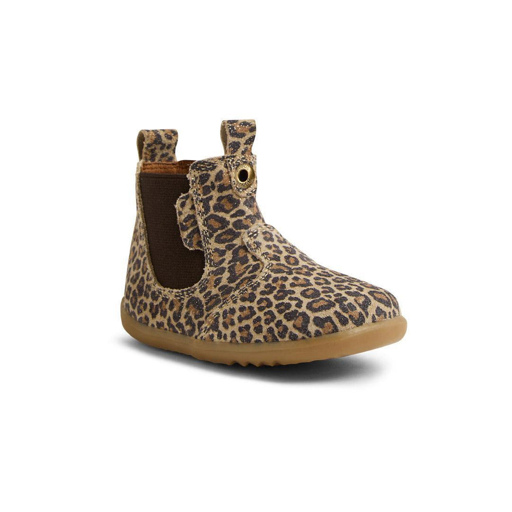 Bobux Step-Up Jodhpur - Leopard Shimmer-Boots-Leopard Shimmer-20 EU (3.5 UK) | Natural Baby Shower