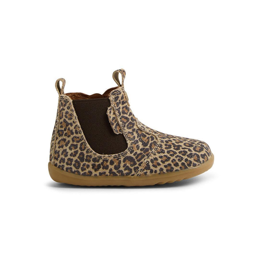 Bobux Step-Up Jodhpur - Leopard Shimmer-Boots-Leopard Shimmer-20 EU (3.5 UK) | Natural Baby Shower