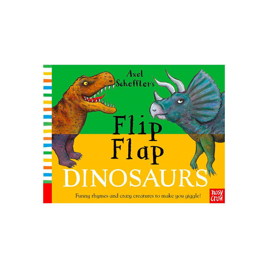 Bookspeed Axel Schefflers Flip Flap Dinosaurs Board Book-Books- | Natural Baby Shower
