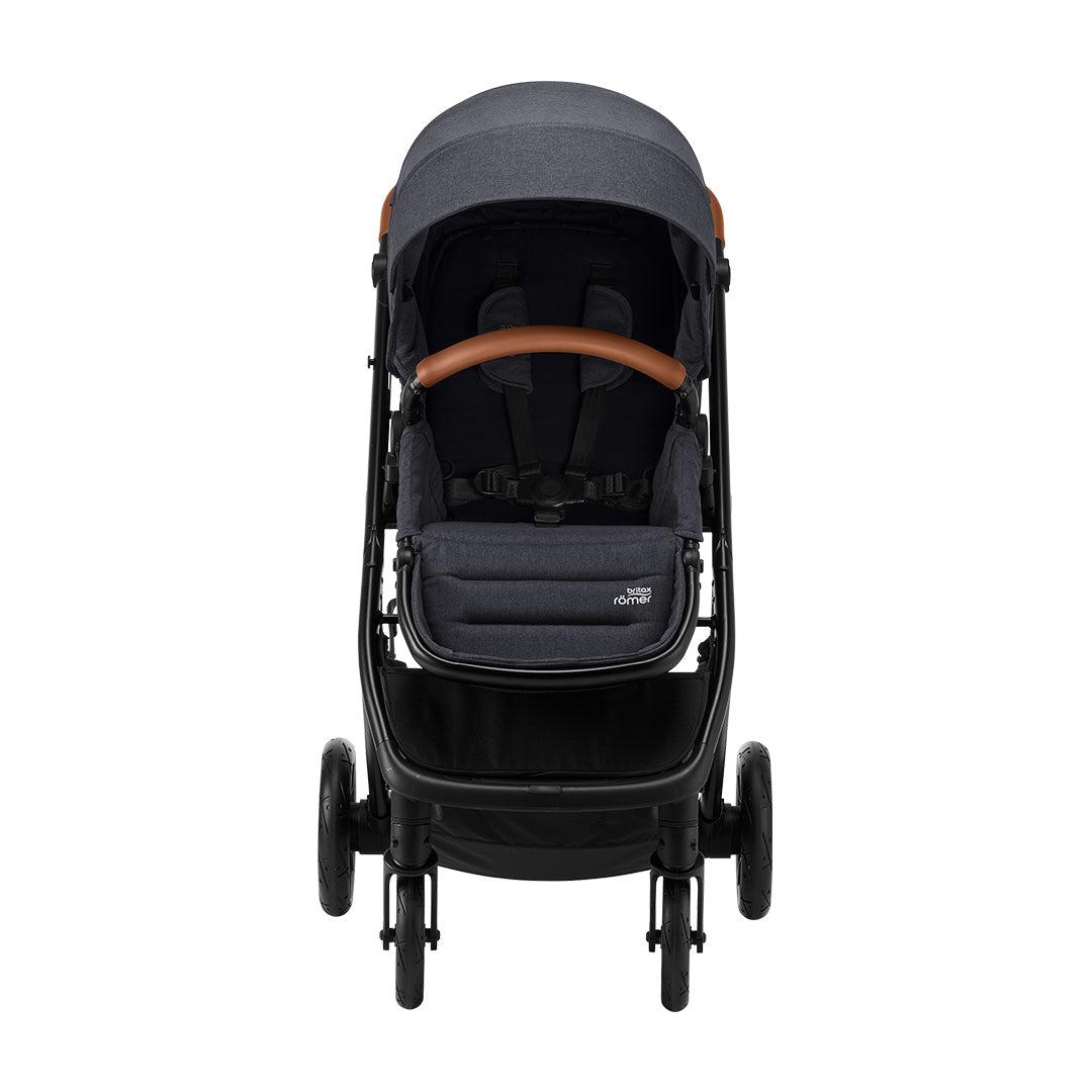 Britax Romer Strider M Pushchair - Black Shadow-Strollers-Black Shadow-No Carrycot | Natural Baby Shower