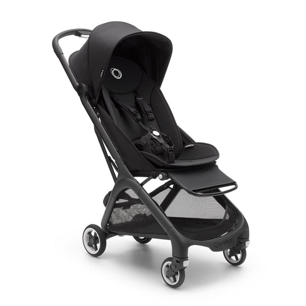 Bugaboo Butterfly + Cloud T Bundle - Midnight Black-Travel Systems-No Base- | Natural Baby Shower