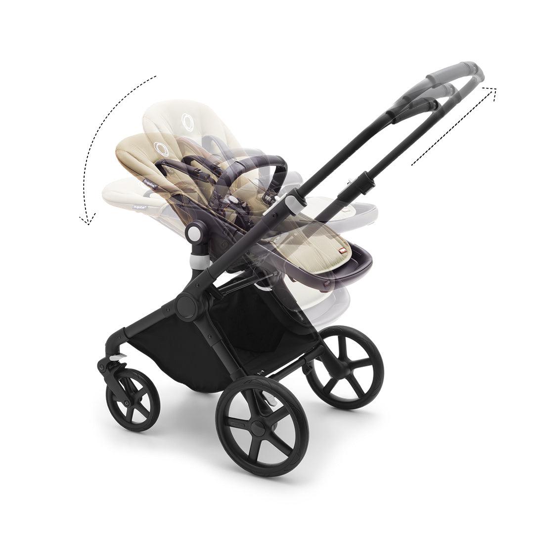 Bugaboo Fox Cub Complete Pushchair + Cloud G Travel System - Desert Beige-Travel Systems-Desert Beige-No Base | Natural Baby Shower