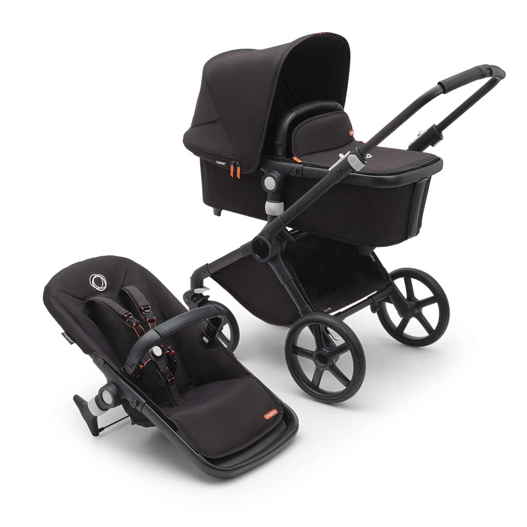 bugaboo factory outlet Outlet - Bugaboo Fox Cub Complete Pushchair - Midnight Black