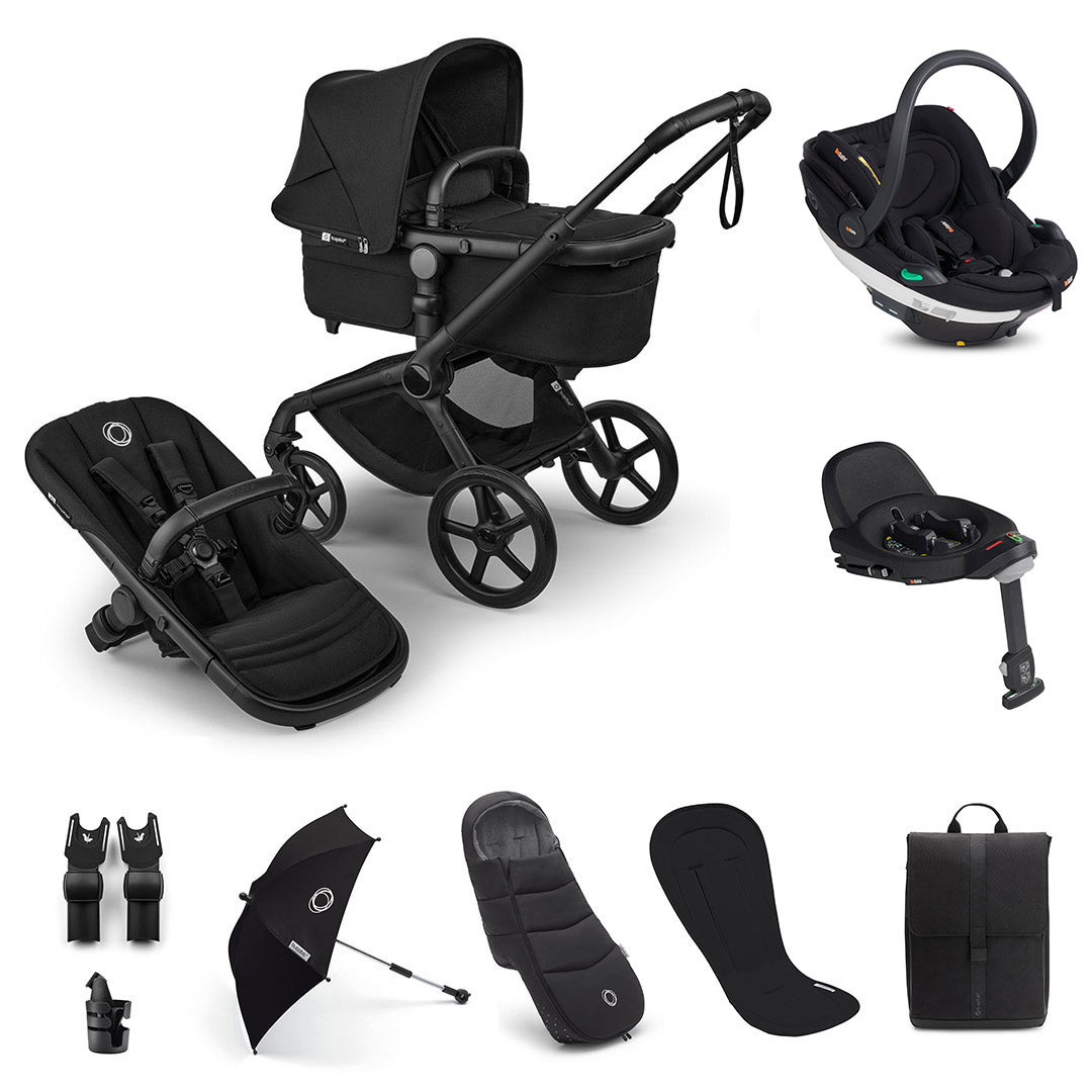 Bugaboo Fox Renew Ultimate BeSafe Go Beyond Travel System Natural  Baby Shower