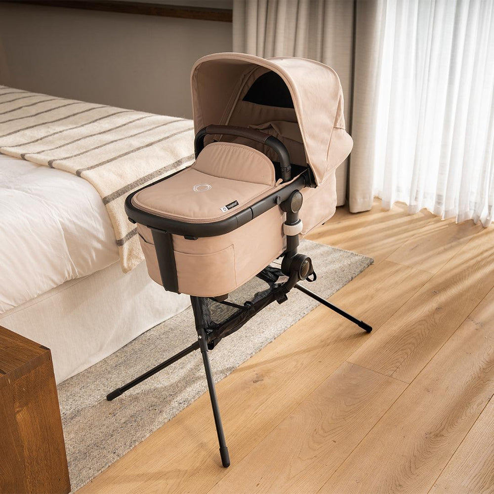 Bugaboo Fox Bassinet Stand 2024 - Black-Carrycots-Black- | Natural Baby Shower