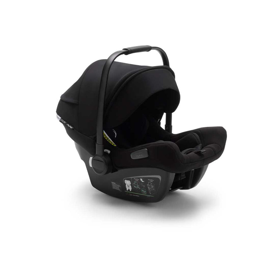Outlet - Bugaboo Turtle Air by Nuna Car Seat - Black-Car Seats- | Natural Baby Shower