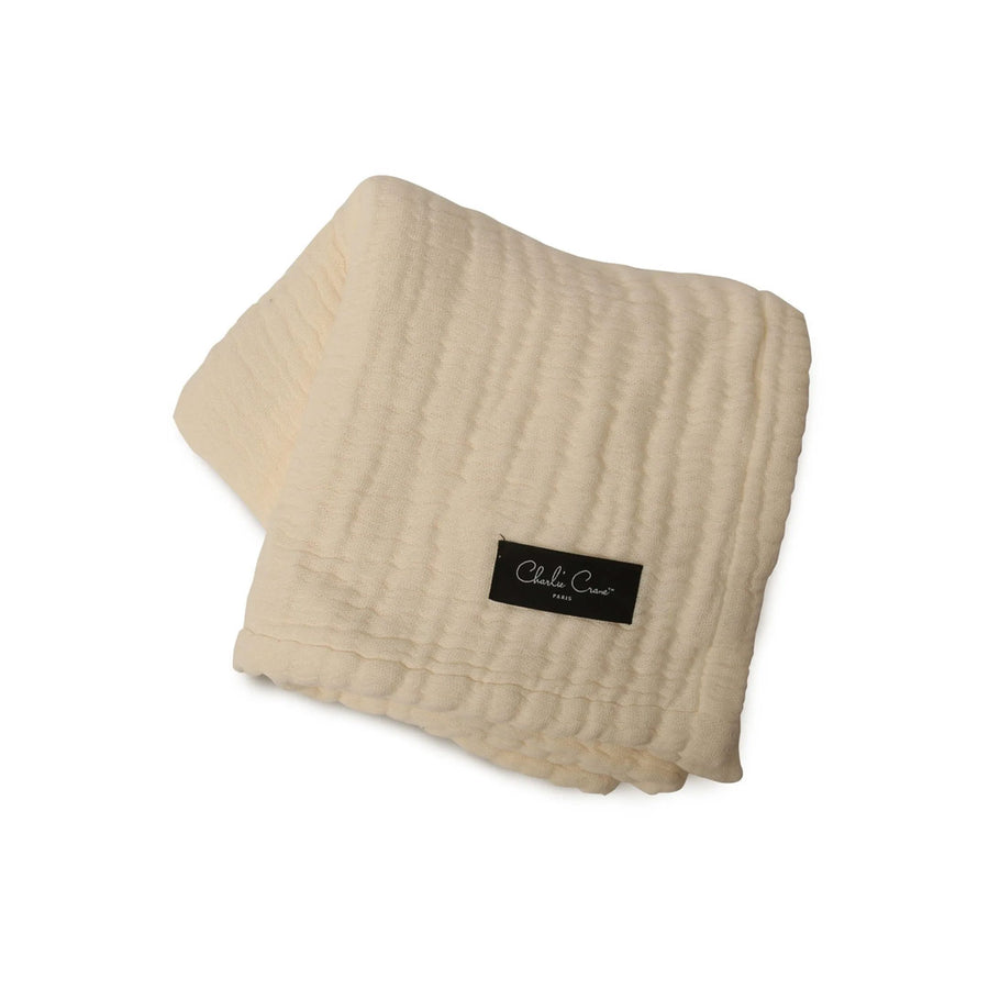 Charlie Crane Doli Blanket - Milk-Blankets-Milk- | Natural Baby Shower