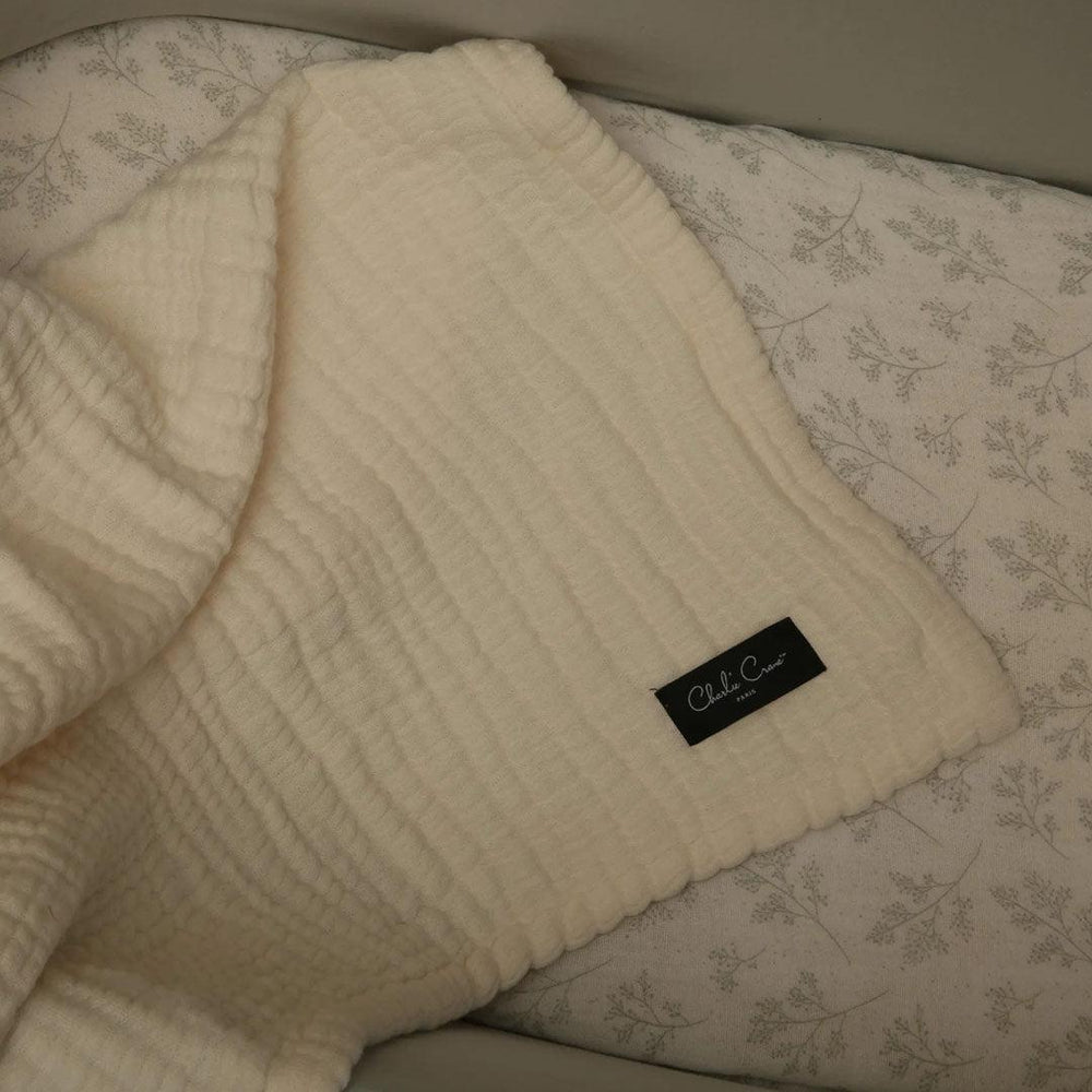 Charlie Crane Doli Blanket - Milk-Blankets-Milk- | Natural Baby Shower
