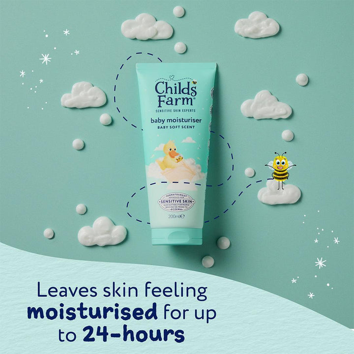 Childs Farm Baby Moisturiser 200ml-Body Lotions + Creams-200ml- | Natural Baby Shower