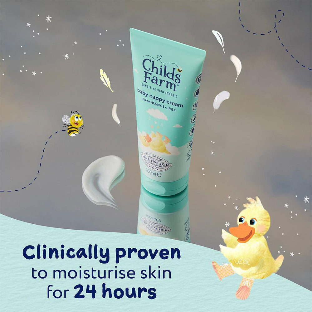 Childs Farm Baby Nappy Cream 100ml-Body Lotions + Creams-100ml- | Natural Baby Shower