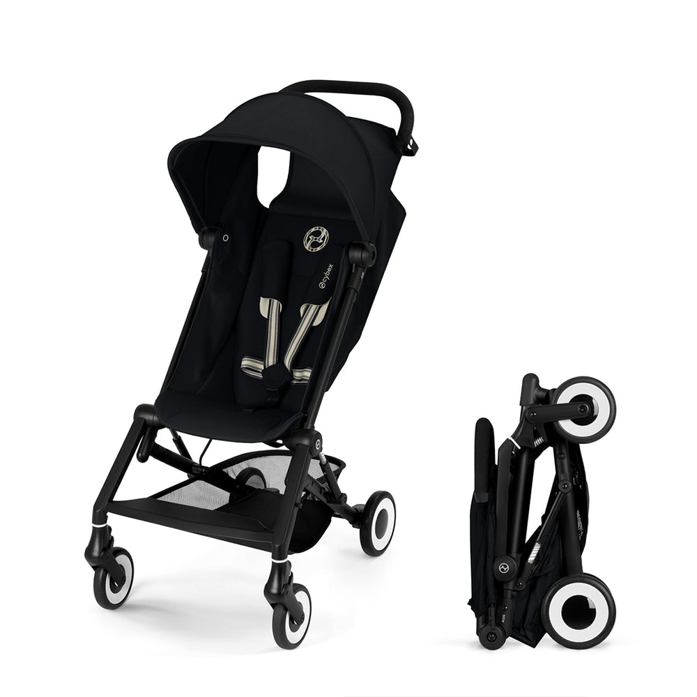 CYBEX Agis Compact Pushchair - Magic Black-Strollers-Magic Black- | Natural Baby Shower