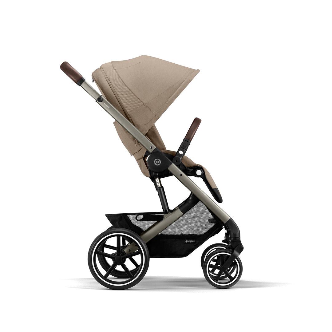 CYBEX Balios S Lux Pushchair - Almond Beige - Taupe-Strollers-Almond Beige-Taupe | Natural Baby Shower