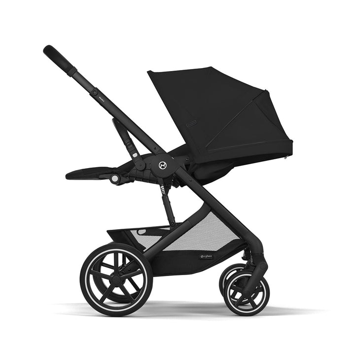 Cybex Balios S Lux Pushchair - Moon Black-Strollers-Moon Black-Black | Natural Baby Shower