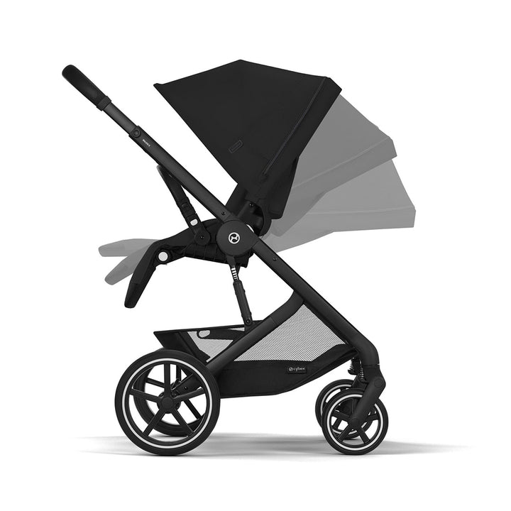 Cybex Balios S Lux Pushchair - Moon Black-Strollers-Moon Black-Black | Natural Baby Shower