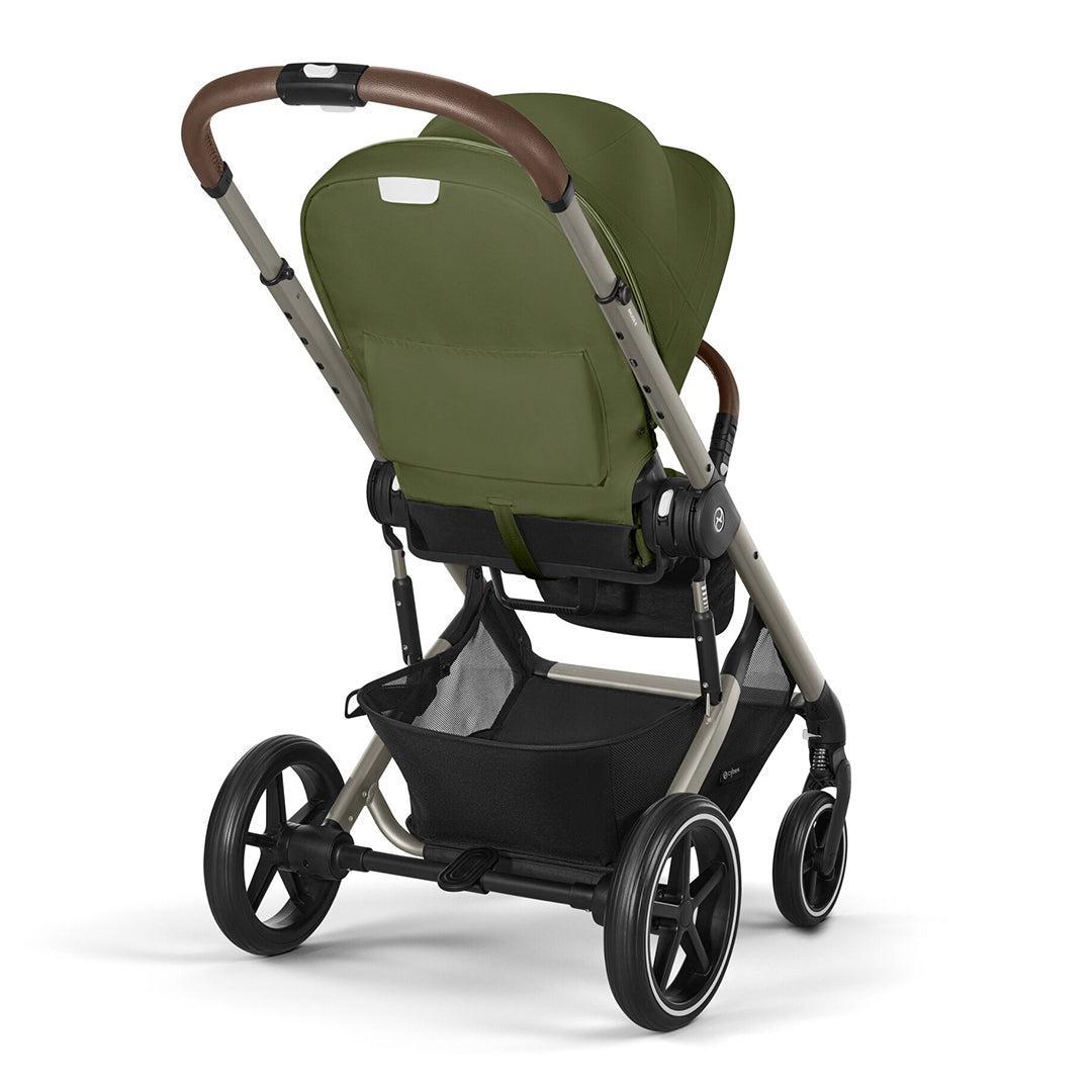 Cybex Balios S Lux Pushchair - Moss Green-Strollers-Moss Green-Khaki-Taupe | Natural Baby Shower