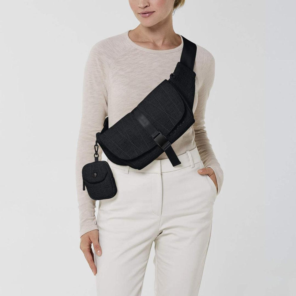 CYBEX Belt Bag Bouclé - Smoky Black-Mini Bags-Smoky Black- | Natural Baby Shower