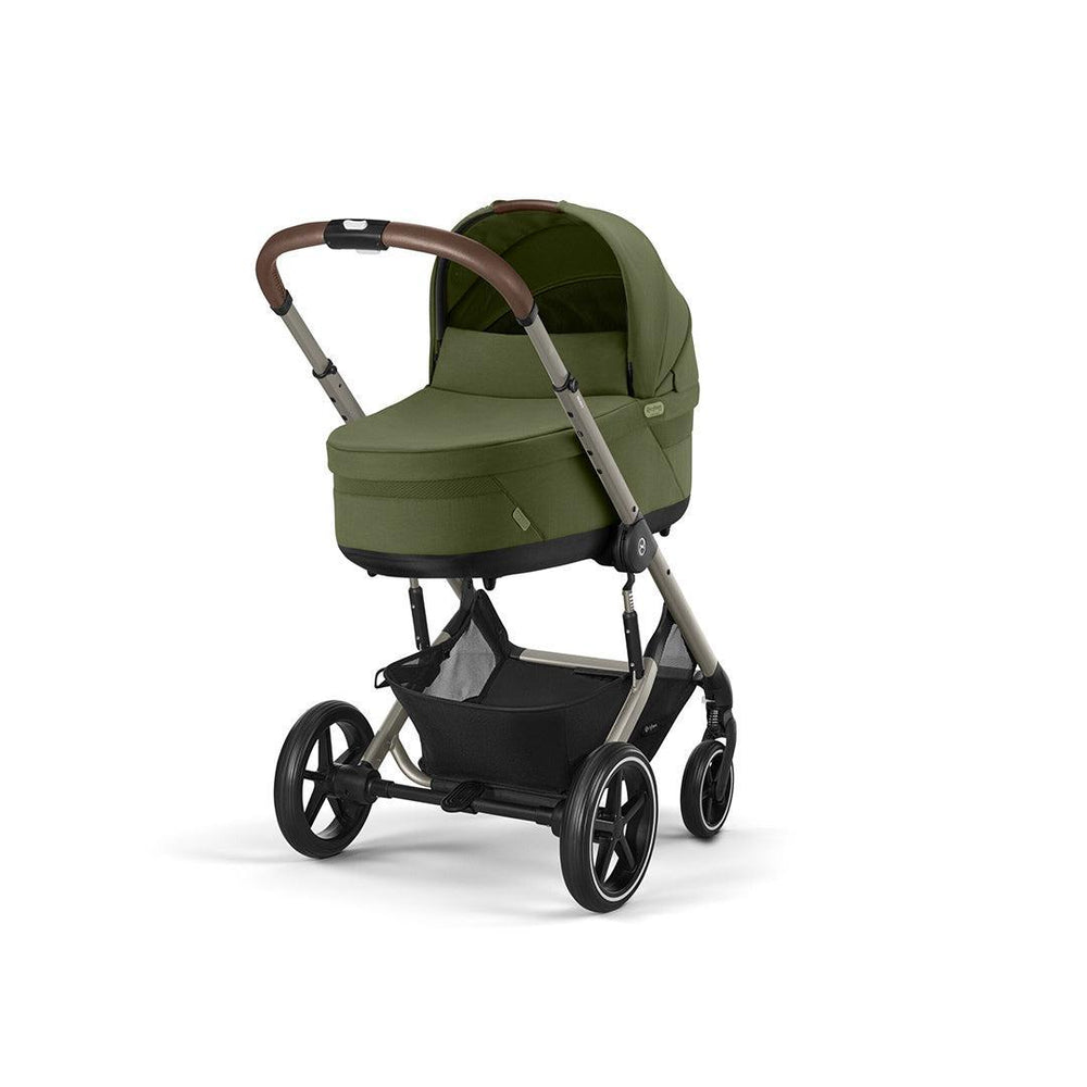 CYBEX Cot S Lux - Moss Green-Carrycots-Moss Green- | Natural Baby Shower
