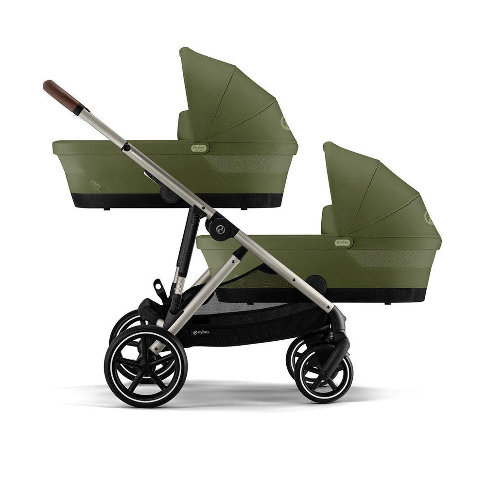 CYBEX Gazelle S Cot - Moss Green-Carrycots-Moss Green- | Natural Baby Shower