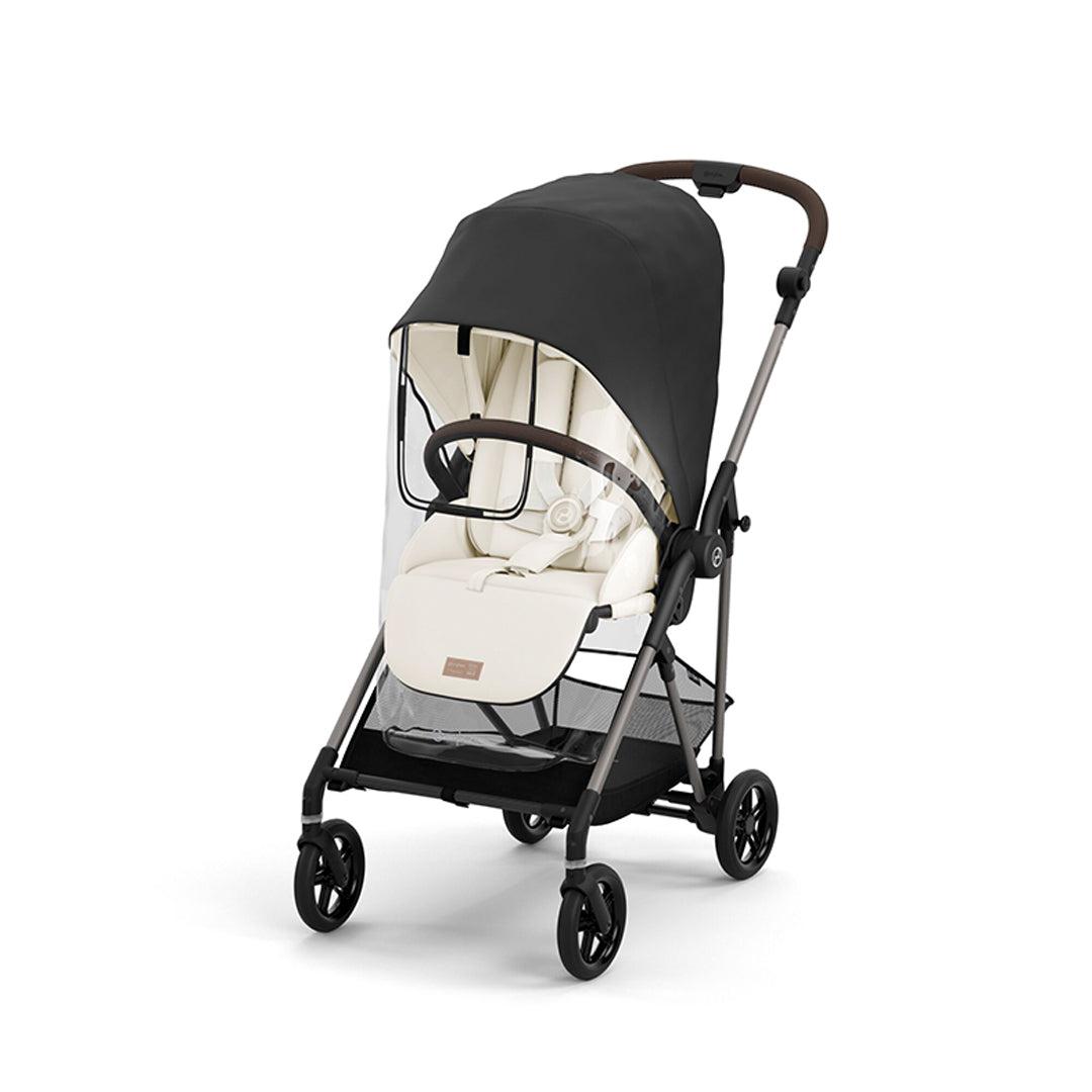 CYBEX Melio Pushchair 2023 - Cotton White-Strollers-Cotton White- | Natural Baby Shower