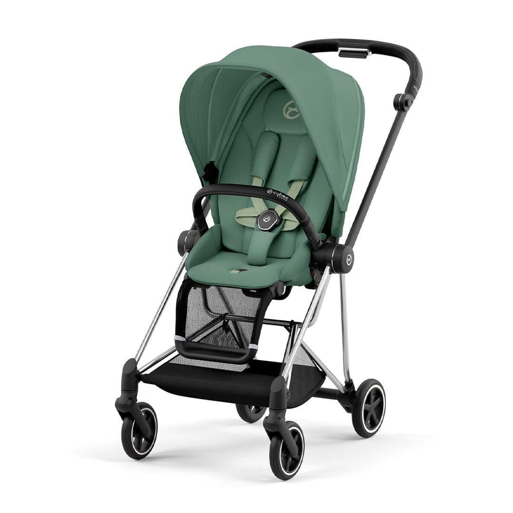 CYBEX Mios Pushchair - Leaf Green-Strollers-Leaf Green/Chrome Black-None | Natural Baby Shower