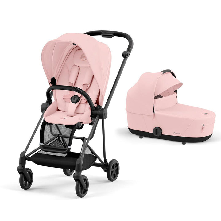 CYBEX Mios Pushchair - Peach Pink-Strollers-Peach Pink/Matt Black-Lux | Natural Baby Shower
